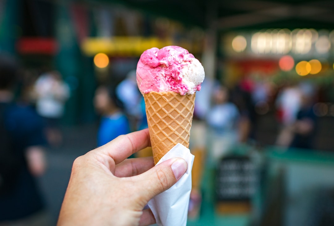 Photo Ice cream cone